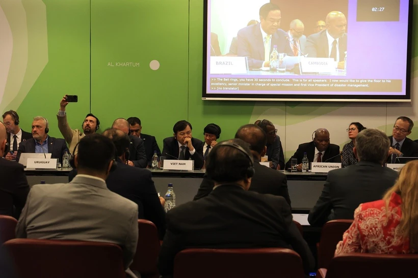 Vietnam asiste al Foro Mundial sobre la Reducción del Riesgo de Desastres