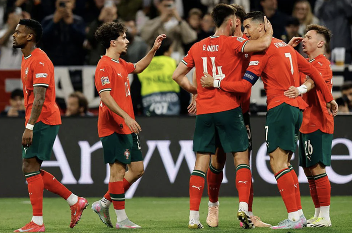 Ronaldo bùng nổ, Bồ Đào Nha loại chủ nhà Đức ở Nations League- Ảnh 10.