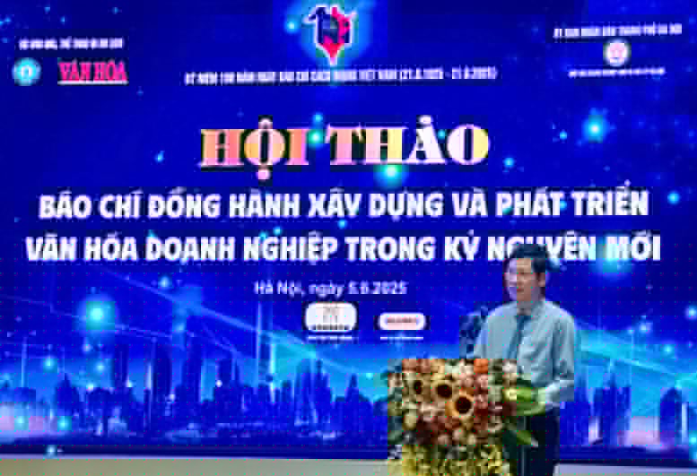 Báo chí đóng vai trò quan trọng trong việc thúc đẩy các giá trị văn hóa doanh nghiệp- Ảnh 1.