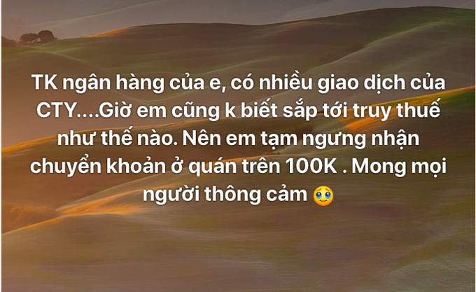 អតិថិជន Pho ផ្ទេរប្រាក់ដោយប្រើពាក្យ 