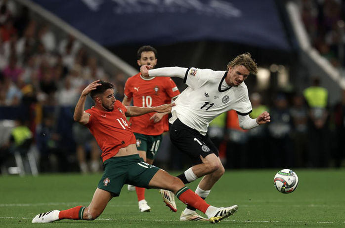Ronaldo bùng nổ, Bồ Đào Nha loại chủ nhà Đức ở Nations League- Ảnh 1.