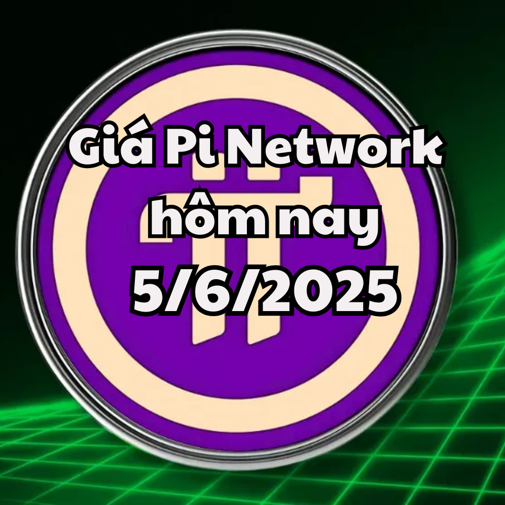 Giá Pi Network hôm nay 5 6 2025 Pi Network đánh bại DASH vươn lên vị trí số 1