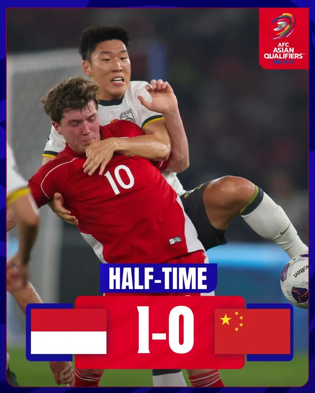 ライブインドネシア対中国1-0（H2）：両チームは激しい戦いを繰り広げた写真2