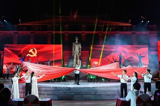 Một tiết mục đặc sắc tại chương trình.