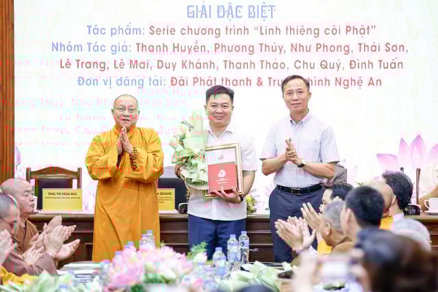 Lần đầu tiên trao Giải báo chí toàn quốc về Phật giáo - Ảnh 1.