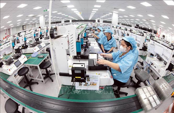 Giải ngân vốn FDI 5 tháng đầu năm 2025 đạt 8,9 tỷ USD cao nhất 5 năm qua. Ảnh TTXVN.