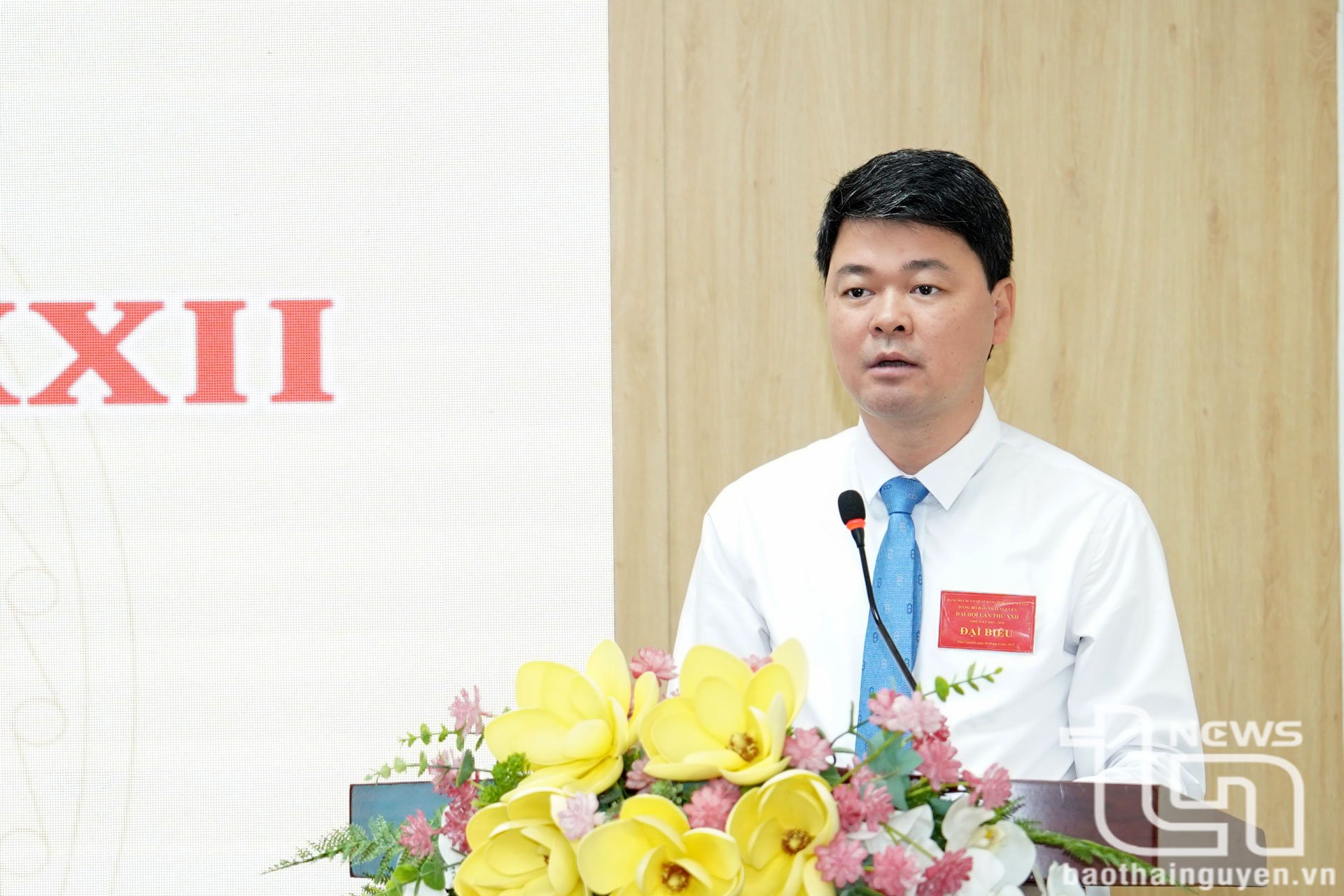 Speaking at the opening of the Congress, Comrade Nguyen Ngoc Son, Party Secretary, Editor-in-Chief of Thai Nguyen Newspaper