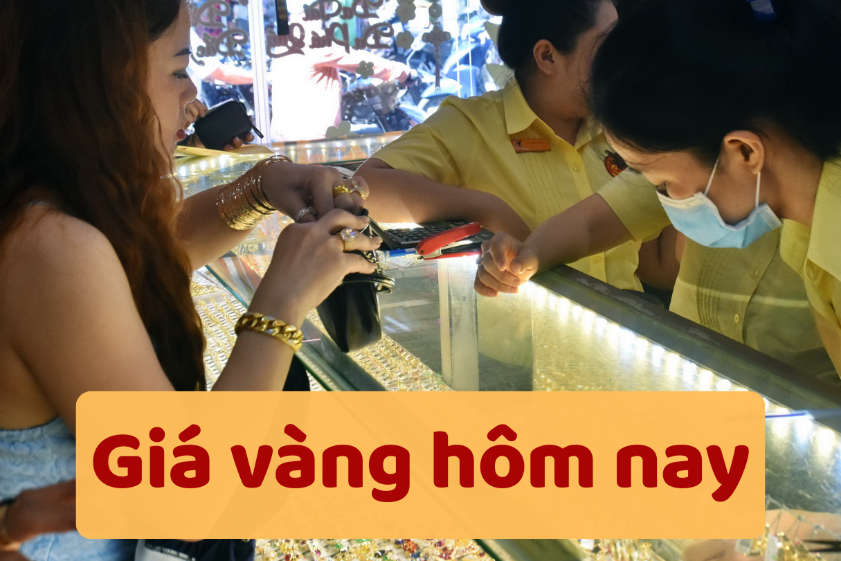 Giá vàng chiều nay 6/6/2025: Giá vàng trong nước tăng vàng thế giới giảm nhe