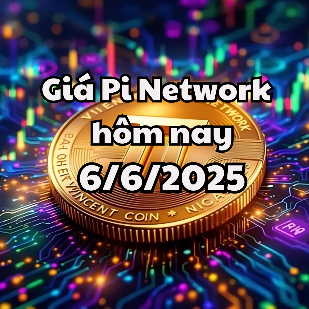 Giá Pi Network 6 6 2025 Giảm từ 2 tỷ xuống 56 triệu USD ở khối lượng giao dịch