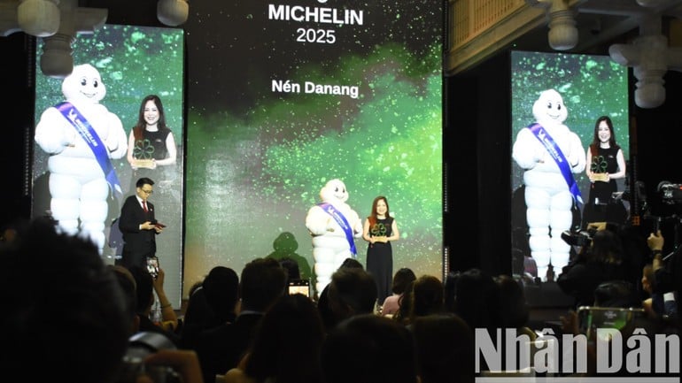 Nhà hàng Nén (Đà Nẵng) giữ vững Sao Xanh Michelin. (Ảnh: ANH ĐÀO)