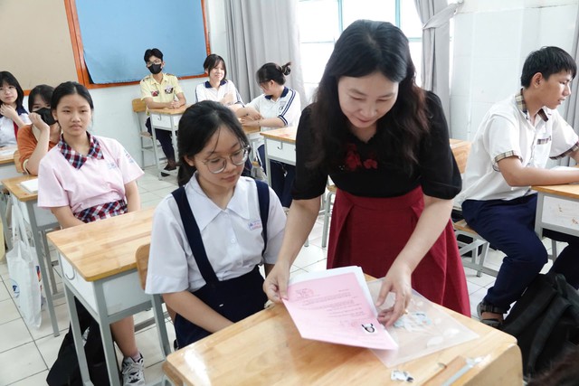 Giảm áp lực cạnh tranh thi lớp 10 - Ảnh 1.