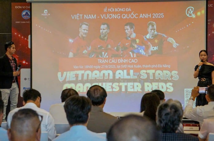Ryan Giggs cùng các huyền thoại Man United hội tụ tại Đà Nẵng  - Ảnh 1.