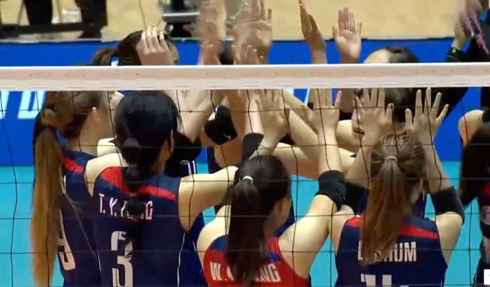 Bóng chuyền nữ Việt Nam ra quân thắng lợi AVC Nations Cup 2025 - Ảnh 2.