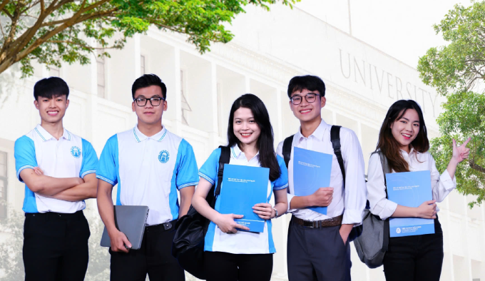 Sinh viên trường Đại học Mở Hà Nội. Ảnh: HOU