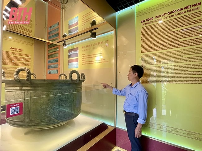 Thanh Hóa: Phối hợp với các đơn vị triển khai phương án bảo đảm an ninh, an toàn và biện pháp ứng phó rủi ro với bảo vật quốc gia - Ảnh 1.