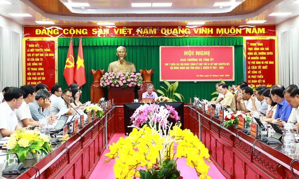 Ban Thường vụ Tỉnh ủy cho ý kiến các tờ trình chuẩn bị trình Kỳ họp thứ 24