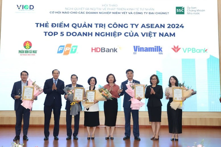 PVCFC: TOP 5 Doanh nghiệp dẫn đầu thẻ điểm ASEAN ACGS- Ảnh 1.