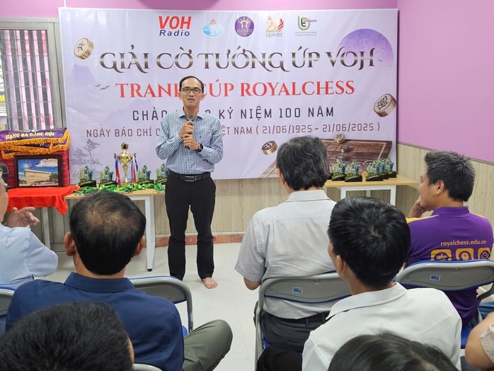 Giải Cờ tướng úp kỷ niệm Ngày Báo chí Cách mạng Việt Nam - Ảnh 1.