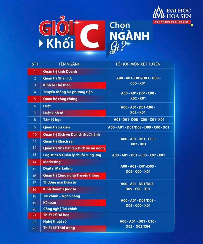 Trường Đại học Hoa Sen xét tuyển tổ hợp C00: Không giới hạn cơ hội cho thí sinh khối xã hội- Ảnh 1.
