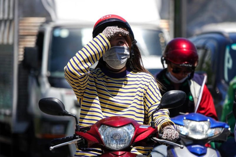 La région centrale est chaude jusqu'à 38 degrés Celsius, Hanoi est étouffante -0