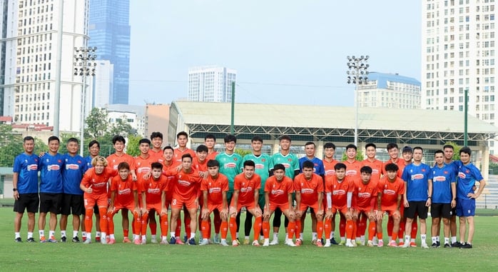 U22 Việt Nam ngày càng chững chạc - Ảnh 1.