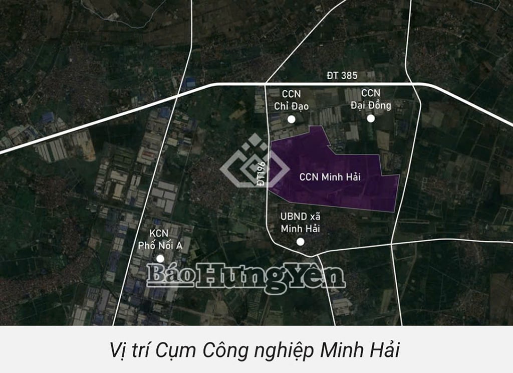 Ví trí Cụm CN Minh Hải 1