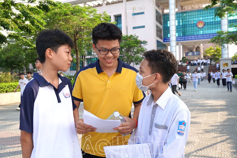 Ngày thi thứ 2 kỳ thi tuyển sinh vào 10 đề thi môn Toán sát với chương trình GDPT 2018 phân loại cao