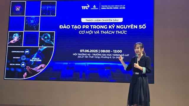 Đào tạo PR trong kỷ nguyên số tại trường ĐH Yersin Đà Lạt: Cơ hội và thách thức - Ảnh 1.