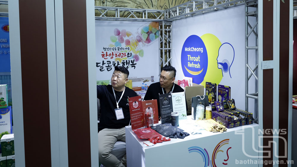 Quy mô gồm 34 gian hàng trong đó có 16 gian hàng của tỉnh Gyeongsangbuk-do (Hàn Quốc) và 18 gian hàng của tỉnh Thái Nguyên (Việt Nam).