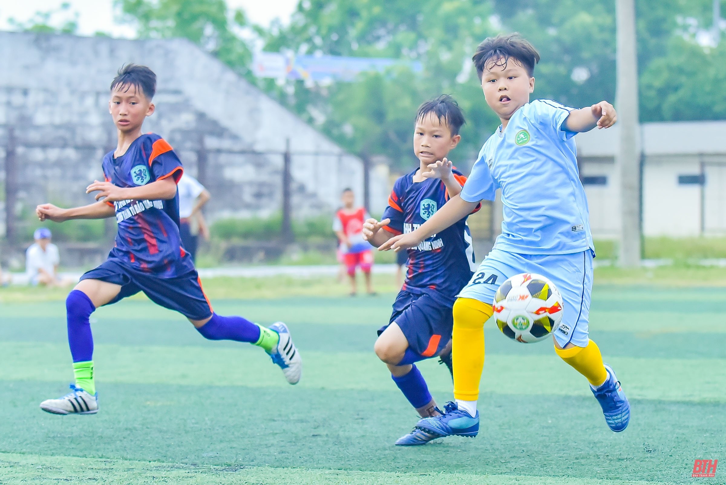 IV Torneo de Fútbol Infantil del Periódico Thanh Hoa: Partido final emocionante para la categoría sub-10