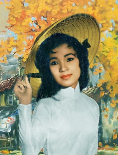 Bà không chỉ có tài năng mà nhan sắc vô cùng xinh đẹp. (Nguồn: Nhạc xưa Blog)