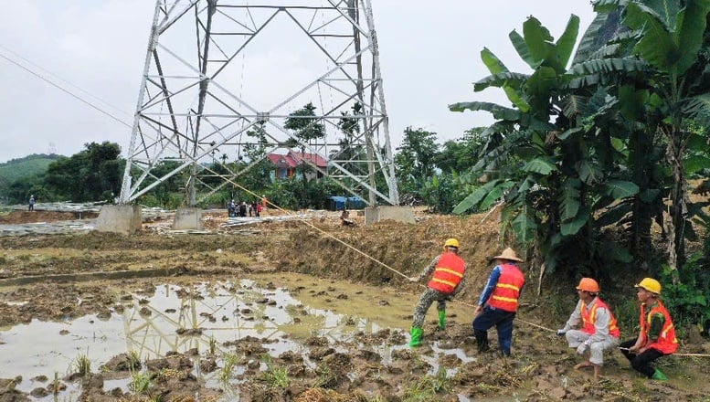 Bài 2: Tiếp lửa 'tinh thần mạch 3' trên công trường đường dây 500kV Lào Cai-Vĩnh Yên- Ảnh 3.