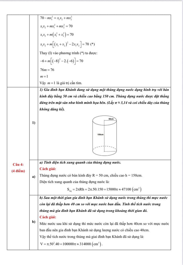 Gợi ý giải bài thi môn toán vào lớp 10 của Hà Nội- Ảnh 5.