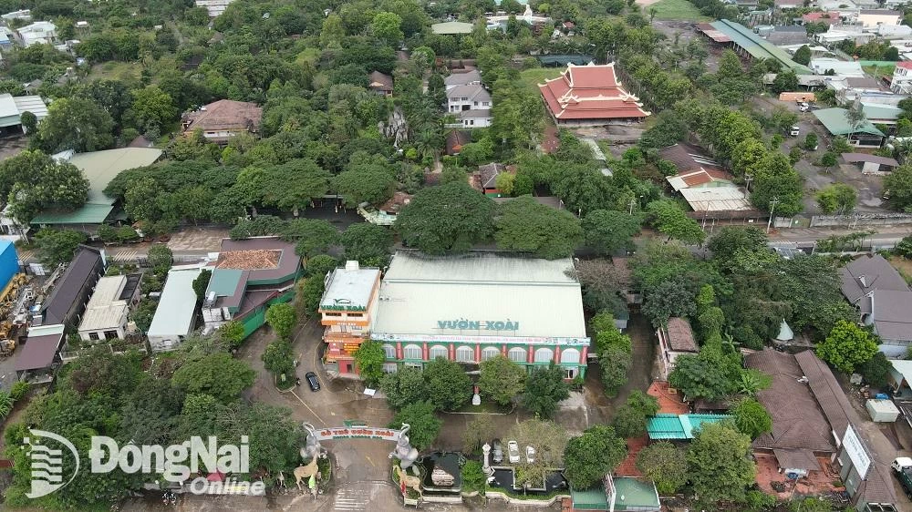 Khu du lịch sinh thái Vườn Xoài thực hiện chấm dứt hoạt động trước ngày 26-5-2026. Ảnh: tư liệu