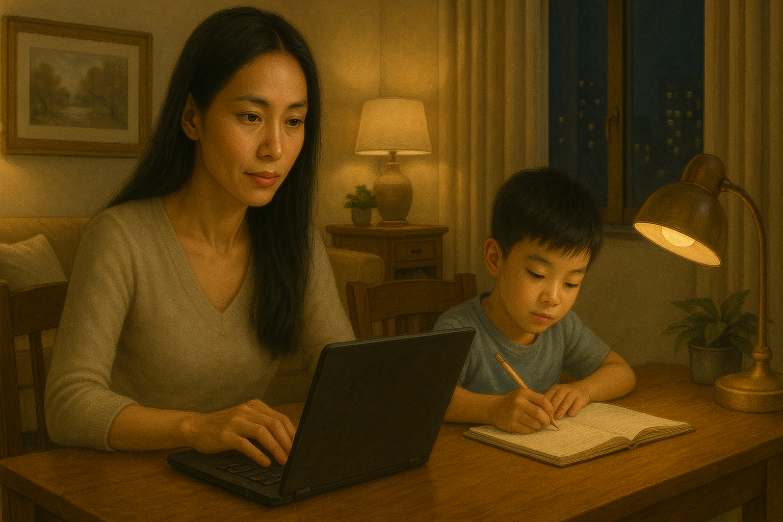 Những người mẹ đơn thân như những chiến binh không mặc áo giáp giữa đời thường.