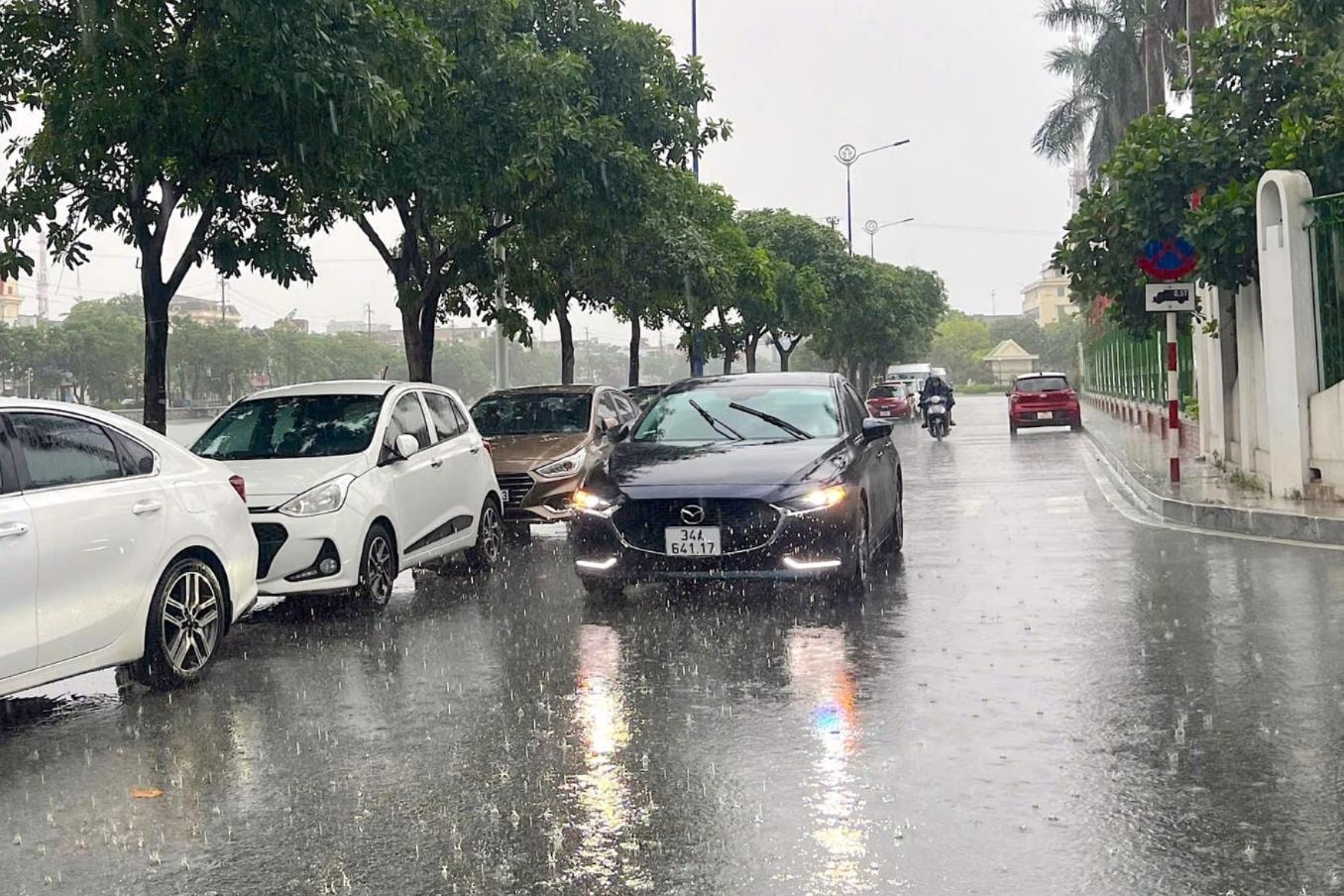 Hai Duong has rain in the late afternoon and night
