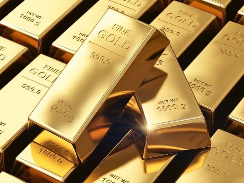 World gold price is anchored at 3,317.85 USD/ounce. Photo: Capital