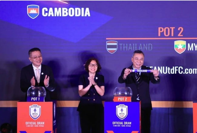 Chia bảng AFF Cup Nữ 2025: Việt Nam đối đầu Thái Lan, Indonesia và Campuchia - Ảnh 1.