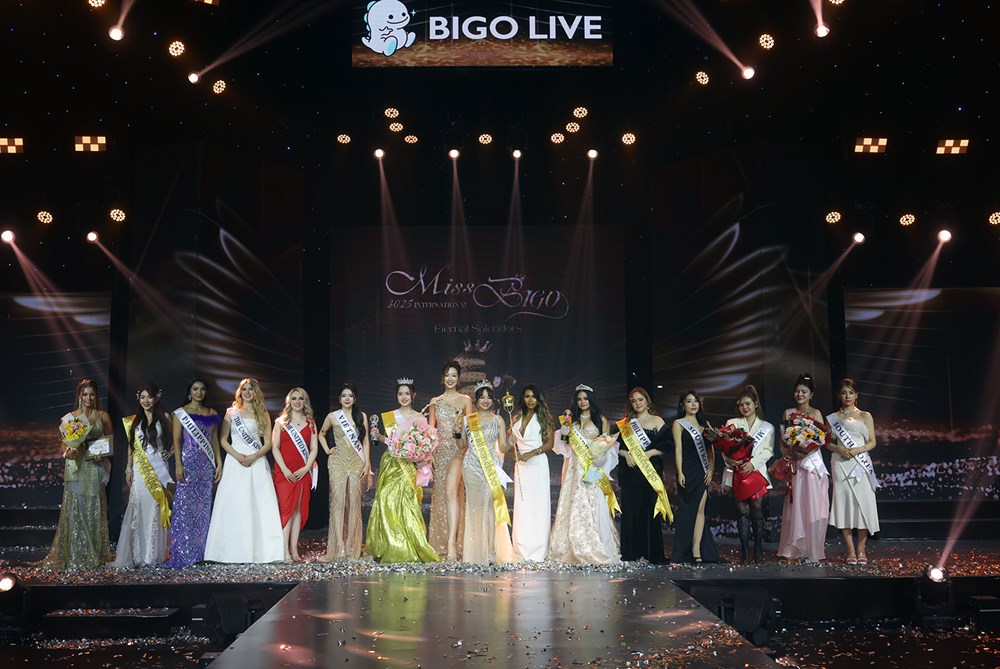 Thí sinh Việt Nam đăng quang Miss Bigo 2025 - ảnh 1