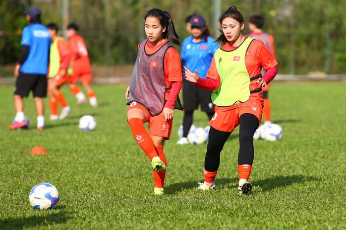 U19 nữ Việt Nam đặt mục tiêu vô địch Đông Nam Á- Ảnh 1.