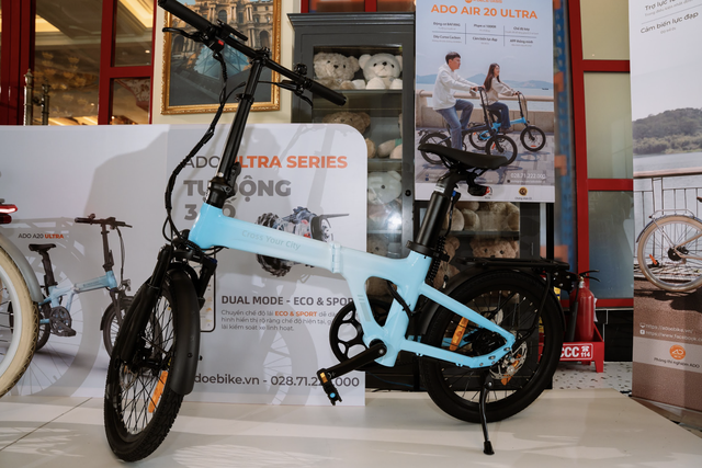 ADO EBIKE ra mắt bộ đôi xe đạp điện tại Việt Nam, giá từ 31,99 triệu đồng - Ảnh 1.