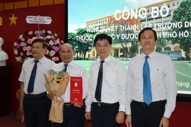 Đại học Y Dược TPHCM bổ nhiệm hiệu trưởng ba trường 'con' ảnh 1