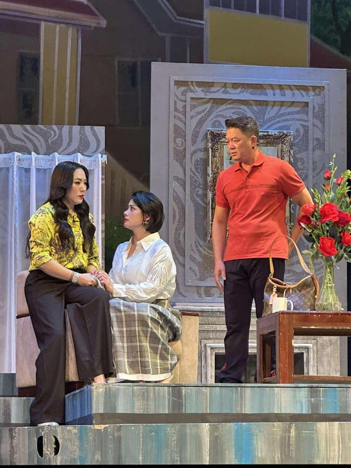 "Đối mặt" – Vở kịch lay động trái tim về phẩm chất kiên cường của người chiến sĩ Công an nhân dân - Ảnh 4.