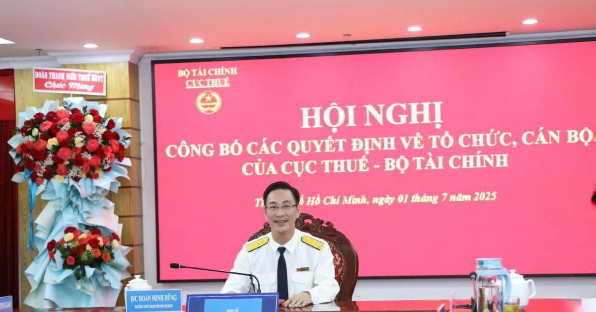 លោក Doan Minh Dung ជាប្រធានផ្នែកពន្ធដារថ្មីនៃទីក្រុងហូជីមិញ។