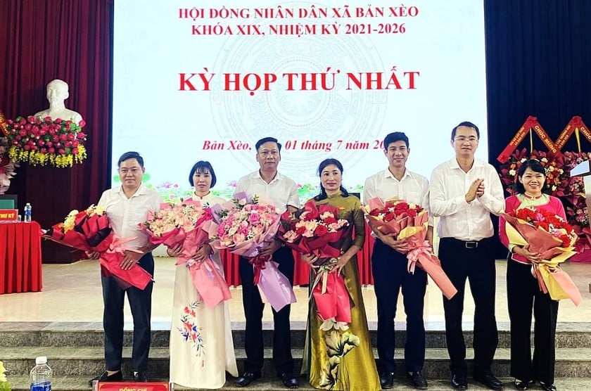 Xã Bản Xèo tổ chức kỳ họp HĐND