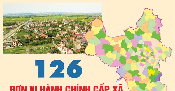 Báo Hànộimới tặng bạn đọc bản đồ phương án sắp xếp đơn vị hành chính cấp xã TP Hà Nội