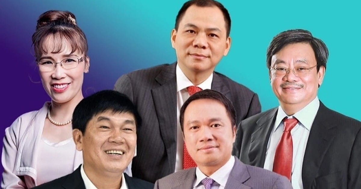 Chứng khoán lên đỉnh 3 năm, các tỷ phú USD Việt "có thêm" bao nhiêu tiền?