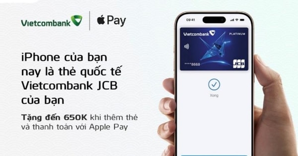 Vietcombank giới thiệu Apple Pay đến chủ thẻ quốc tế Vietcombank JCB