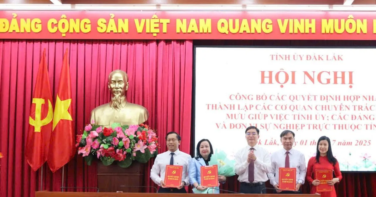 ទីក្រុង Dak Lak បានប្រកាសបង្កើតទីភ្នាក់ងារជំនាញ