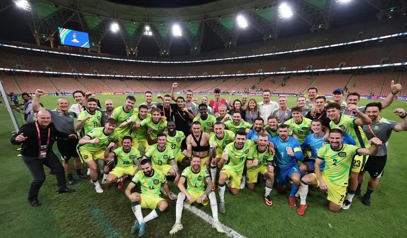 Australia won the 6th ticket to represent Asia at the 2026 World Cup. Source: FIFA